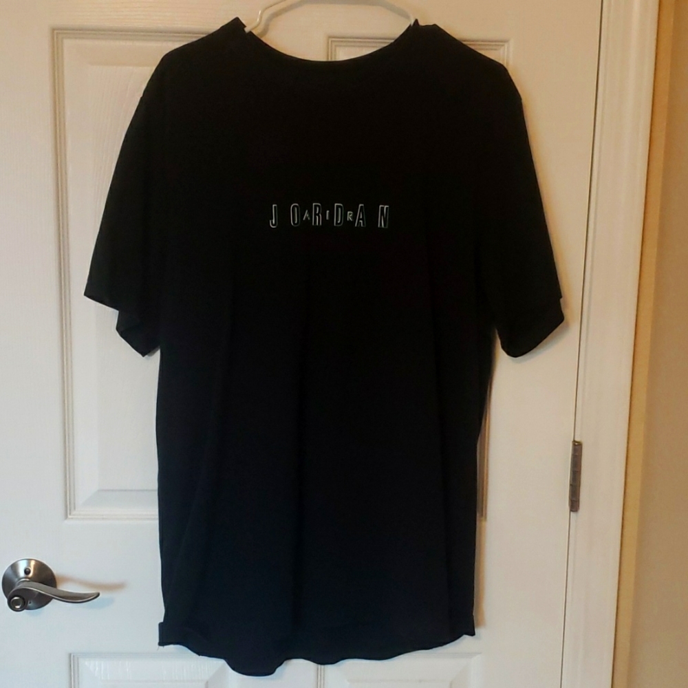Mens Jordan essential crew neck tee 2, black, XL